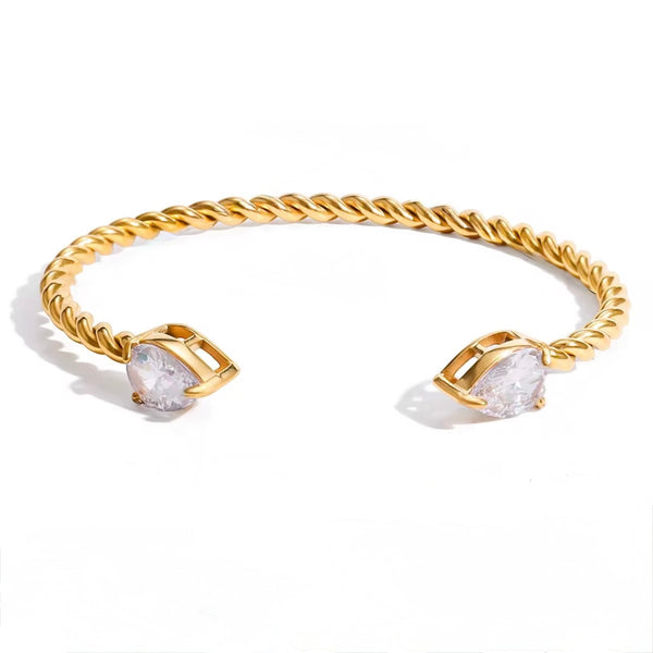 Rhinestone bangle