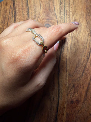 Inspired link ring
