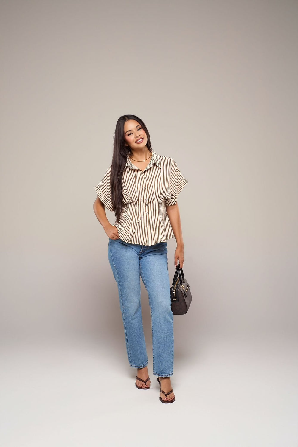 Iris button down