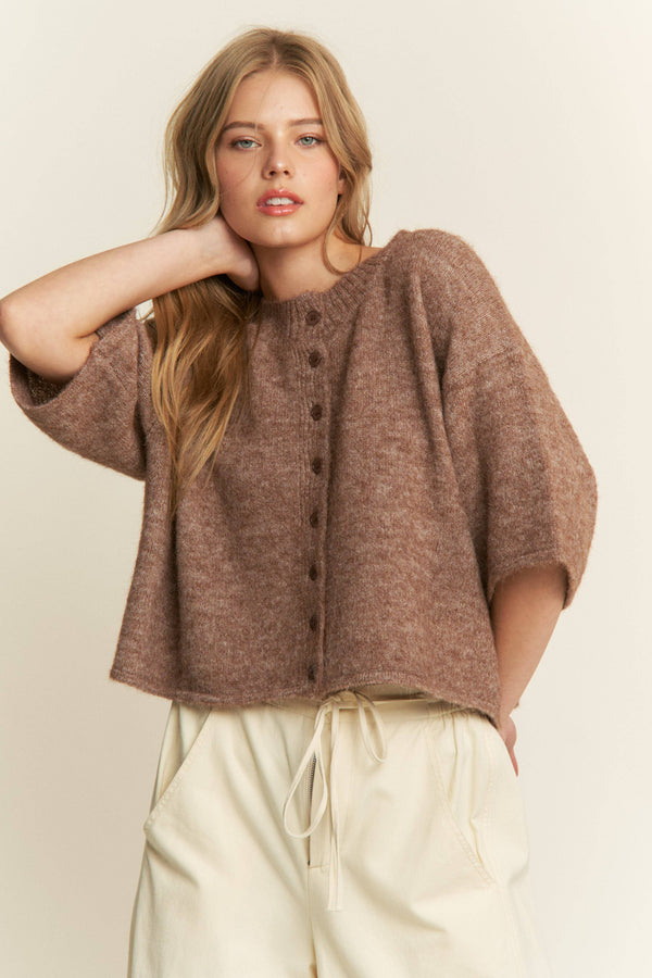 Mocha Lou Sweater Top