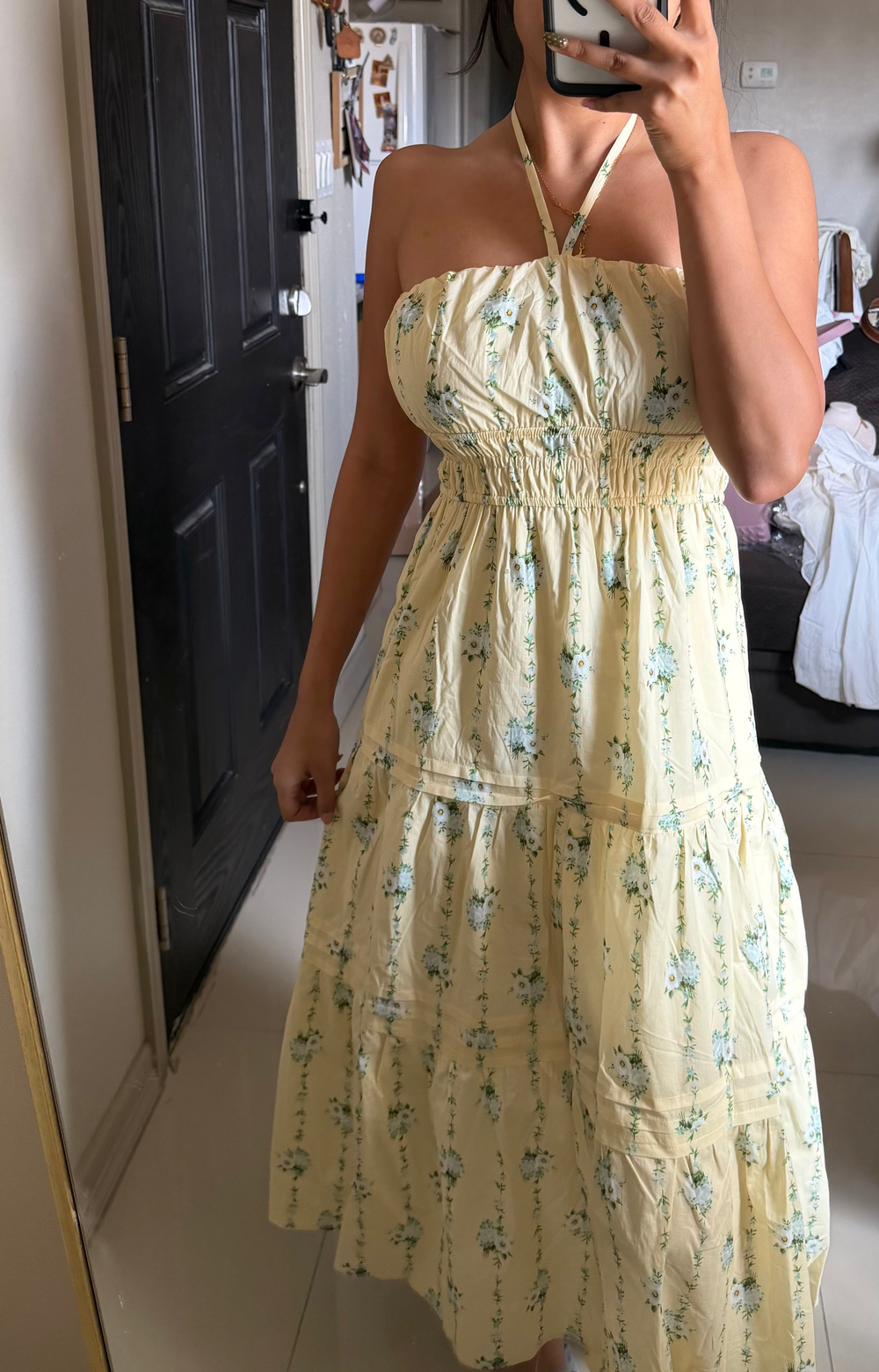 Airy pastel dress