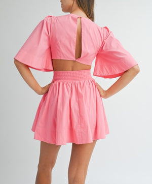 Candy pink dress