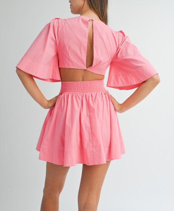 Candy pink dress
