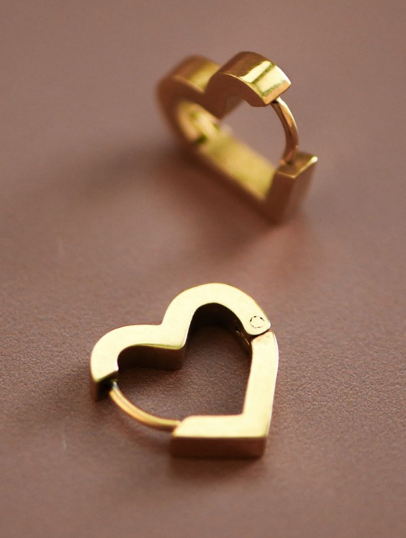Heart earrings