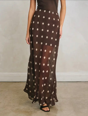 Polka dot coco skirt