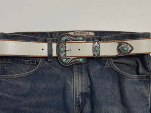 Vintage leather belt