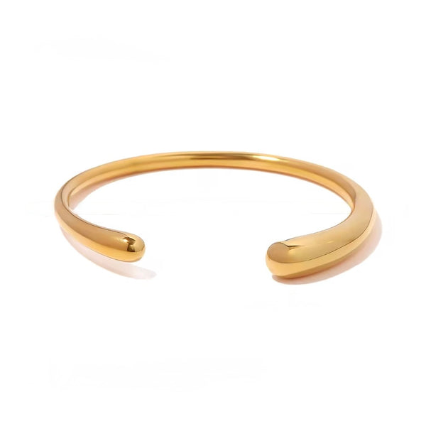 Bangle 18k gold plated
