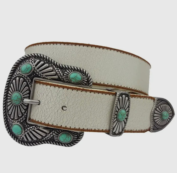 Vintage leather belt