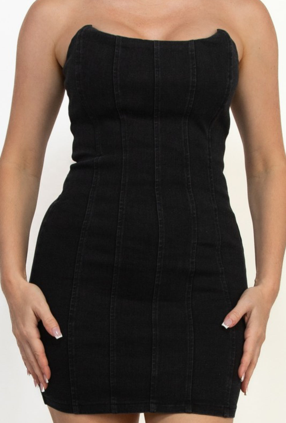 Claire denim dress