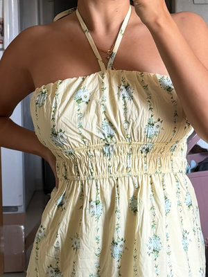 Airy pastel dress