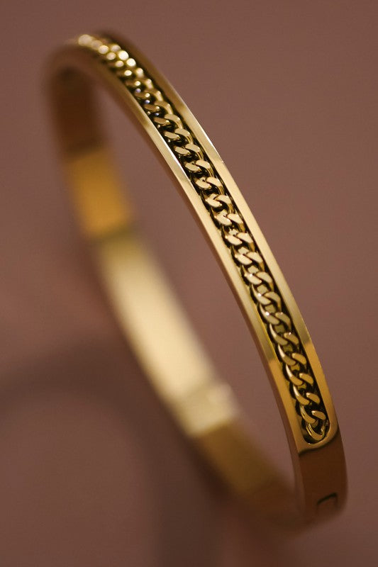 Stainless steel bangle