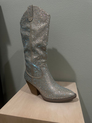 Kiki rhinestone boots