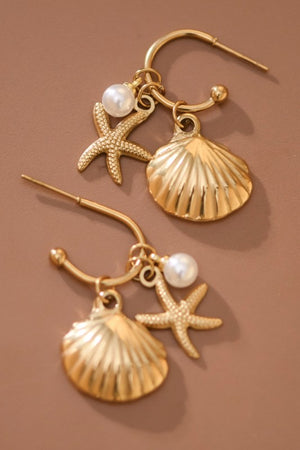 Beachy earrings