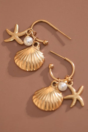 Beachy earrings
