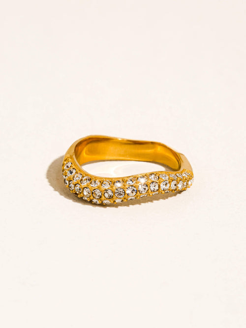 18K Gold Non-Tarnish Stackable Rings