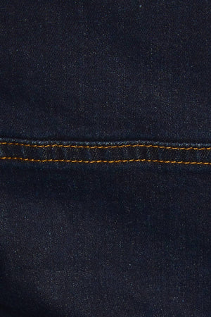 LOW WAIST DENIM CAPRI PANTS