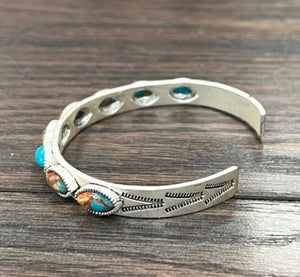 Navajo gemstone cuff