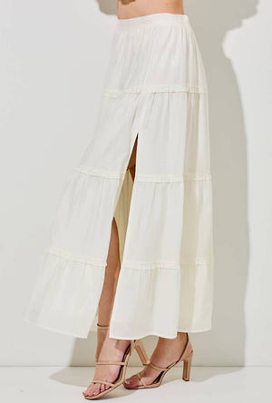 Ruffled Maxi Skirt